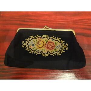Vintage Golden Seal West Germany makeup bag